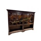 Four-Door Neoclassical Library Bookcas