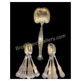 Sterling Silver Spoons and Ladle