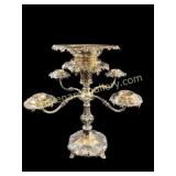 Antique Silver Plate Epergne Centerpiece