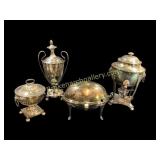Formal Silverplate Serving Pieces