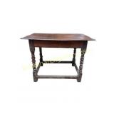 Early British Oak Tavern Table