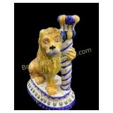 Talavera Faience Candlestick