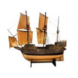 Large Decorative Vintage Galleon Ship Model