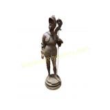 Large Teracotta Figure of  Knight