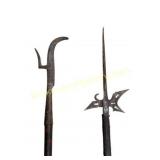 Pair of European Decorative Polearms