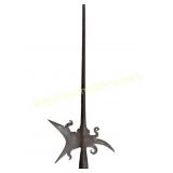 Antique Ceremonial Partisan Polearm