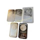 5 Sunshine Mint 1 oz Silver Bars