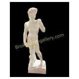 E. Bacci Alabaster Sculpture of 'David'