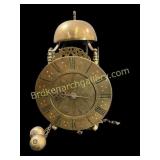 Antique Brass Lantern Clock