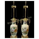 Pair Marbro Japonisme Table Lamps