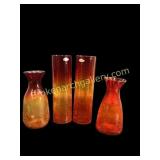 Blenko Crackle Glass