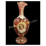 Bohemian Portrait Vase
