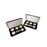 Two Masterpieces in Silver Sterling Silver Sets