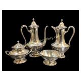 Silver Plate Tea Service