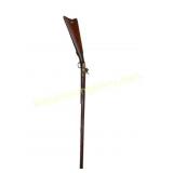 Antique American muzzle-loading flintlock long