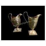 Two George III Sterling Silver Creamers