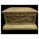 French Gilt Bronze Jewelry Casket