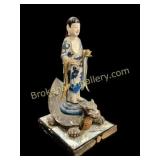 Japanese Carved Figure Roko Sennin