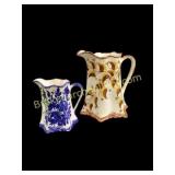 Two blue Ridge Pottery Pitchers