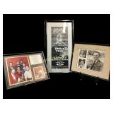Framed Memorabilia