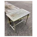 Outdoor Teak Table and Chair Set