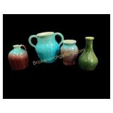 Four Pieces Vintage Pisgah Forest Pottery