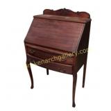 Mahogany Drop-Front Secretary Desk