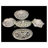 Cut Glass Table Dishes