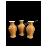 Three Asian Vases