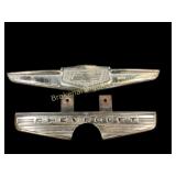Two Vintage Chevrolet Emblems