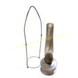 Metal Oil Lamp with Glass Chimney