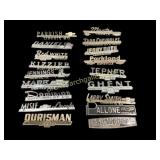 Collection of Chevrolet Dealer Emblems