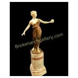 Aphrodite with Ball Sculpture