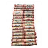 30 Lincoln Cent Bank Rolls