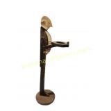 Handmade Wooden Butler Figure Sculpture