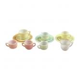 Pastel Teacups and Plates