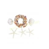 Seashell Wreath with Starfish and Shells