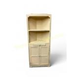 Painted Wooden Corner Cabinet