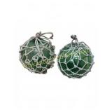 10-Inch Green Glass Fishing Floats
