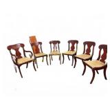 Six Mahogany Dining Chairs