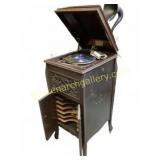 Perfectone Upright Phonograph Cabinet