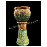 Art Pottery Jardinere and Pedestal