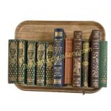 Decorative Leather-Bound Books