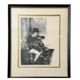 Limited Edition Mervin Jules ï¿½Practiceï¿½ Print