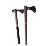 2 Vintage Hand Forged Tomahawks / Camp Axes