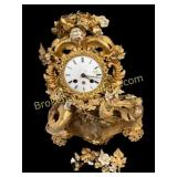 Gilt  Mantle Clock