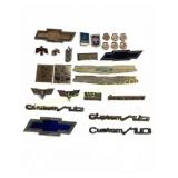 Chevrolet Car and Truck Emblems Lot
