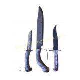 Stag Antler Handle Hunting Knives