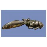 Japanese Carved Fish, Water Buffalo