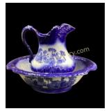 Ironstone Bowl and Pitcher